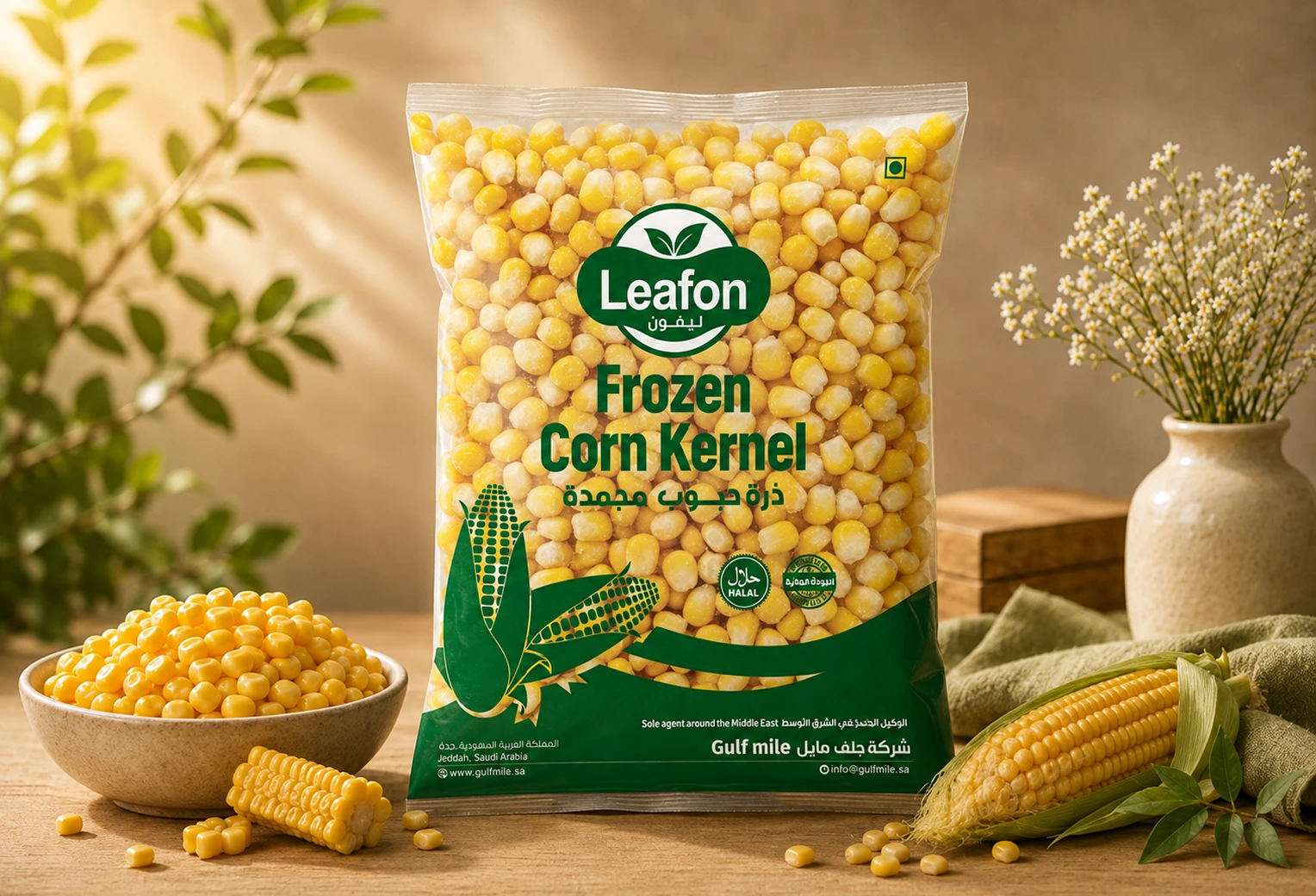 FROZEN SOYA BEANS